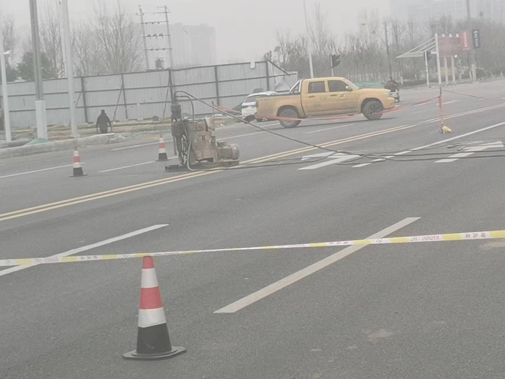 宁远马路注浆